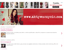 Tablet Screenshot of aktywnezycie.com